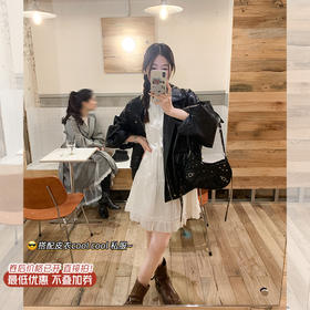 <曾小咸推荐>限时折扣【甜系下午茶】流苏系带连衣裙 今天秒杀价89！！