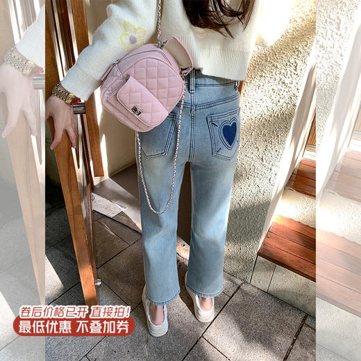 【179元任选2件】最后一波现货！加绒直筒牛仔裤 商品图8