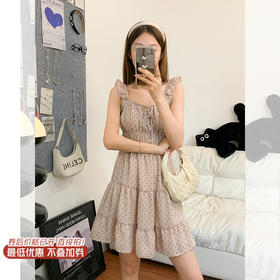 <曾小咸推荐>巨折清仓秒杀，稀有现货24小时发【仅限今日】波点连衣裙