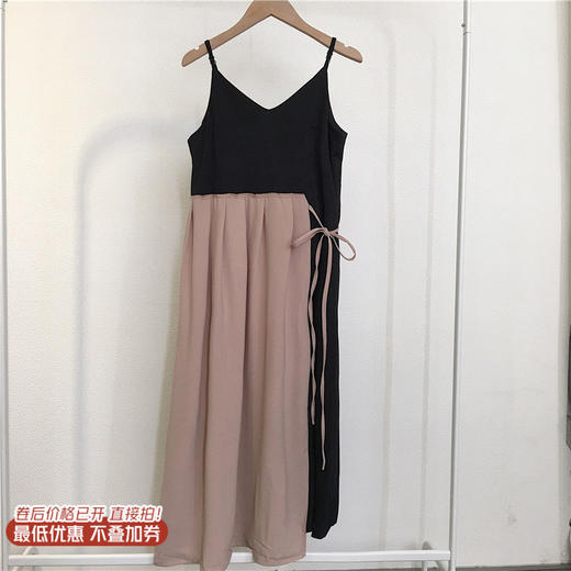 <曾小咸推荐>巨折清仓秒杀，稀有现货24小时发【仅限今日】    不规则吊带裙 商品图0