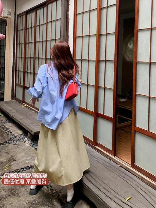 【129元任选2件】现货！复古港风半身裙 商品图0