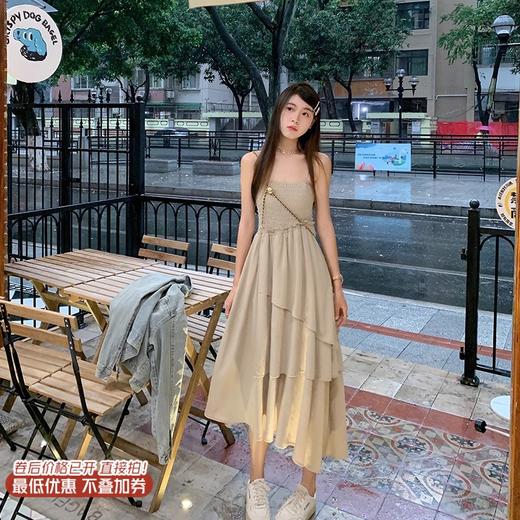 【169元任选2件】 最后一波现货！款超好看温柔系穿搭吊带裙长裙 商品图0