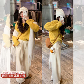 【179元任选2件】最后一波现货！翻边阔腿裤