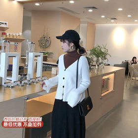 <曾小咸推荐>巨折清仓秒杀，稀有现货24小时发【仅限今日】温柔风针织开衫