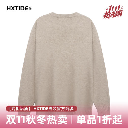 【断码清仓】HX 冬季圆领毛衫S107444201101/02 商品图1