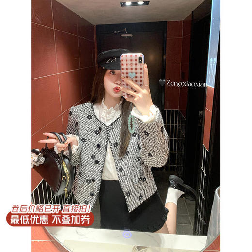 【129元任选2件】现货！下摆花边短裙 商品图1