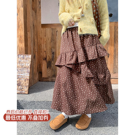 <曾小咸推荐> 现货秒杀！微信超特价！立体花朵针织开衫 日常189.99 立减100 秒杀89.99！！碎花半身裙 秒杀89.99！ 商品图2