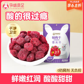 【品牌自营】孕味食足杨梅干缓解孕吐小零食 120g/袋