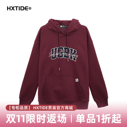 HX 冬季带帽卫衣情侣同款奥粒绒保暖C106440110101/02 商品图5