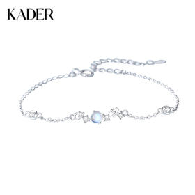 卡蒂罗/KADER 月光蜜蜂手链 春和景明浪漫春日简约小众可调节拼接链 轻奢时尚浪漫百搭配饰梦幻闪耀镶钻