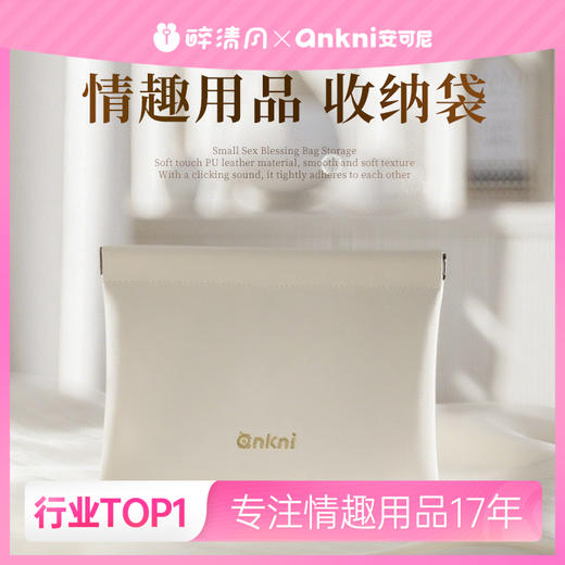 【情趣用品】安可尼 pu皮磁吸收纳袋 商品图0