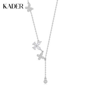 卡蒂罗/KADER 甜妹必备 蝴蝶秘境项链 接住招财的蝴蝶！闪耀蝶舞轻奢小众时尚简约拼接链#好运福蝶