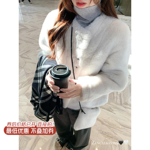 <曾小咸推荐> 现货秒杀！微信超特价！环保皮草毛绒外套 日常389.99 立减220 秒杀169.99！ 商品图1