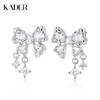 卡蒂罗/KADER 甜梦流苏耳钉 星芒蝴蝶结精致甜美闪耀小众轻奢原创设计感耳饰 养耳洞不撞款 浪漫优雅#好运 商品缩略图0