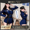 【霏慕】FBI麻辣教官包臀连体衣6393情趣内衣性感露胸套装制服 商品缩略图0