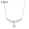 卡蒂罗KADER 缠枝花语项链 满钻爆闪轻奢甜美温柔显白小众优雅设计女友锁骨链 小清新气质浪漫高级感 商品缩略图0