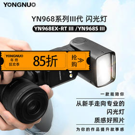 永诺 YN968EX-RT III 高速同步TTL闪光灯 支持RT无线电闪光系统