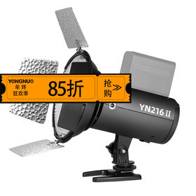 永诺   YN216 II 二代LED灯强光补光灯婚庆灯 亮度更高 光斑更均匀 寿命更长 APP控制