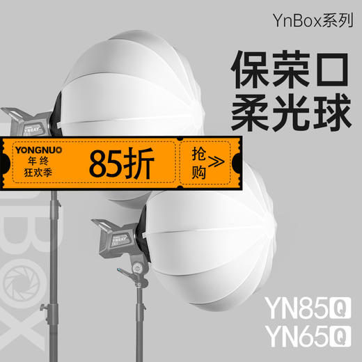永诺 YNBOX系列 保荣卡口柔光球YN65Q、YN85Q 商品图0