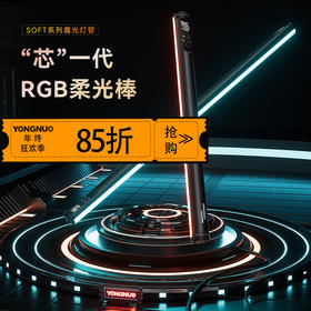 永诺YN60SOFT\YN100SOFT 手持LED柔光棒灯