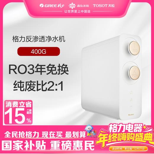 格力·反渗透净水机  WTE-PT63-2023 白色 商品图0