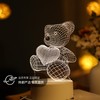【超治愈❗️3D小夜灯礼盒】贴心陪伴，漫漫长夜也有属于你的温暖❗️网红创意氛围灯，卧室睡眠LED灯床头台灯，七夕情人节送礼优选器伴手礼新年礼盒年货礼盒 商品缩略图0