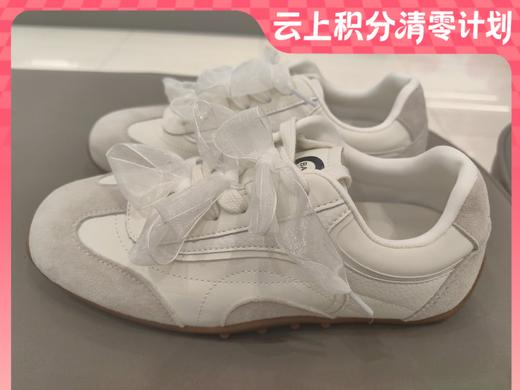 【云粉节】BF千百度2025秋款复古运动德训鞋女休闲鞋A25480522吊牌价999活动价679 商品图0