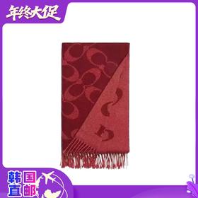 【韩国直邮】COACH/蔻驰围巾三色（红色/驼色/黑色 CB684）