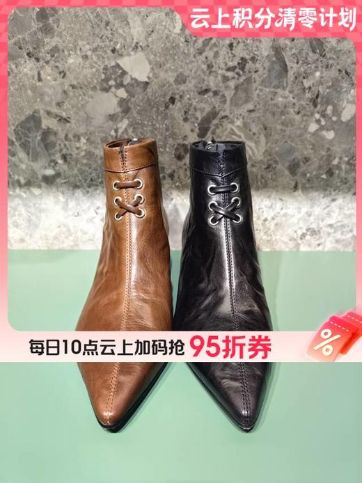 【云粉节】BF楼westory秋冬新品手抓油蜡皮短靴 商品图0
