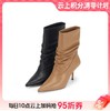 【云粉节】BF楼westory秋冬新款尖头细跟皱皱靴 商品缩略图0