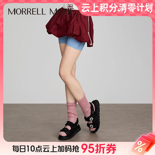 【云粉节】BF楼MM25新品凉鞋货号MW252057-BK吊牌价1199 商品图0