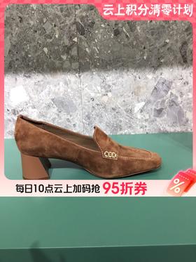 【云粉节】BF楼Westory年时装深口女单大粗跟低跟休闲鞋