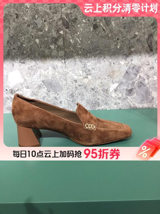 【云粉节】BF楼Westory年时装深口女单大粗跟低跟休闲鞋 商品图0