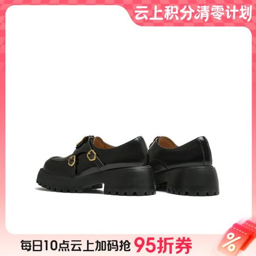 【云粉节】BF楼天美意25秋复古厚底英伦学院乐福鞋女小皮鞋单鞋CPF36CM5吊牌价939活动价539 商品图0
