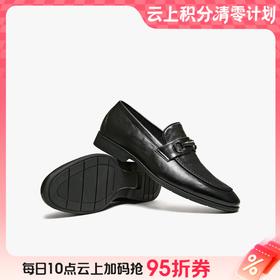 【云粉节】BF楼百思图2026春季新款乐福鞋简约商务男休闲皮鞋13658AM6吊牌价999.现价539