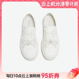 【云粉节】BF楼TATA他她女鞋2025秋商场同款运动时尚休闲厚底女板鞋新款CJQ01CM5吊牌价899