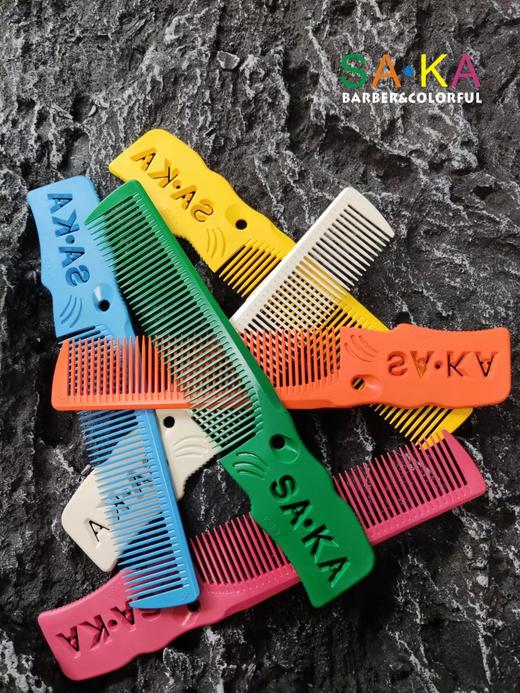SA.KA 硅胶梳 K-5T白色橙色黄色蓝色绿色粉色 商品图0