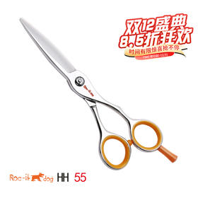 锋狗滑剪剪刀HH-55 宽刃柳叶滚珠轴承双刃 干发片专用滑剪