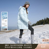 【90白鹅绒】三彩2025冬季新款防水易打理羽绒服连帽中长M 商品缩略图0