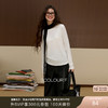 【莱赛尔】三彩独醒2025冬季新款休闲T恤圆领插肩袖简约F 商品缩略图0