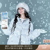 【易打理】三彩独醒2025冬季新款90白鸭绒羽绒服短款宽松面包服F 商品缩略图0