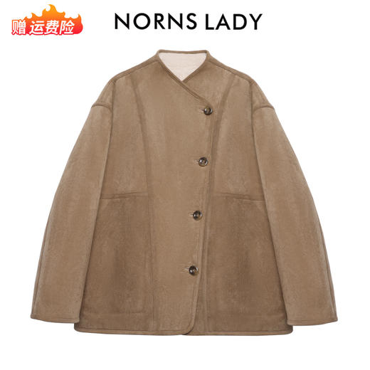 NORNS LADY诺恩 复古短款小香风外套女宽松休闲上衣 H25WK92982 商品图1