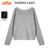 NORNS LADY诺恩 秋冬新款羊毛圆领针织衫宽松慵懒风 H25SK73868 商品缩略图1