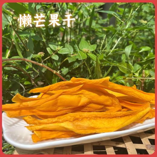 【同行精选】云南懒芒果干 只有芒果的芒果干 口感软糯果香浓郁 自然果甜不腻 健康优选小零食 商品图0
