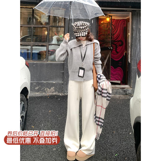 【149元任选2件】现货！毛织休闲裤 商品图10