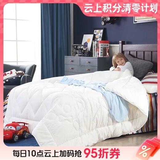 10楼 梦洁 宝贝喜气羊洋抗菌四季被  吊牌价999元   活动价299元 商品图0