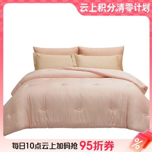 10楼堂皇      臻柔大豆纤维被春秋被 200x230cm胎重1000g      吊牌价1290元  活动价230元 商品图0
