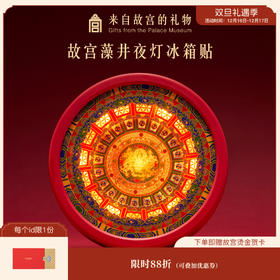 【故宫冰箱贴】故宫藻井夜灯冰箱贴博物馆文创蛇年新年礼物伴手礼
