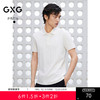 GXG男装 修身提花肌理polo衫男商务休闲上衣短袖T恤 25夏新品 商品缩略图0