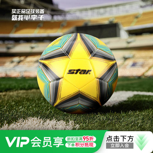 小李子STAR世达热粘合技术工艺运动训练5号足球成人男SB165FTB-05 商品图0